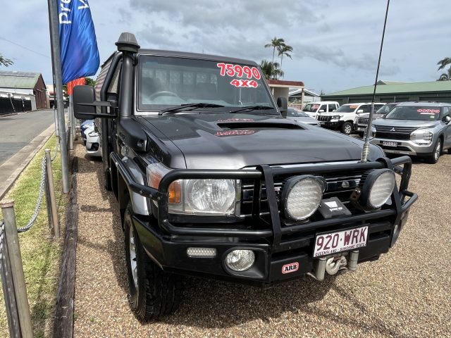 MY16 TOYOTA LANDCRUISER GXL SINGLE CAB 4WD UTILITY GREY + lockable tray box - perfect tradie or work ute! - Image 3