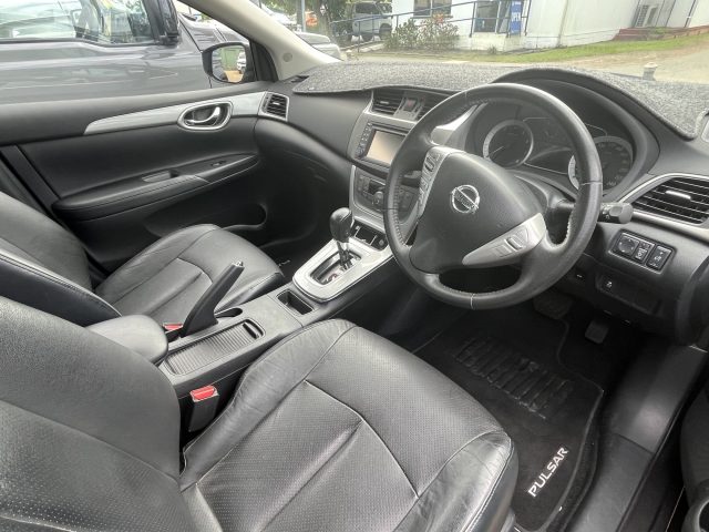MY14 NISSAN PULSAR TI SEDAN AUTO PULP Grey - Super Low Kms, great family sedan! - Image 3