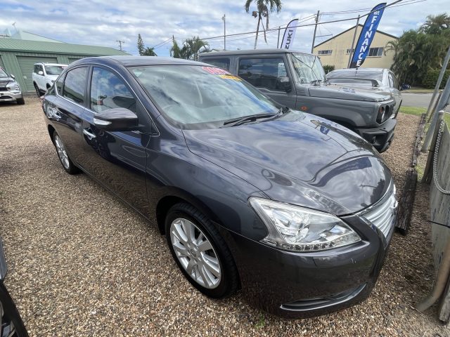 MY14 NISSAN PULSAR TI SEDAN AUTO PULP Grey - Super Low Kms, great family sedan!