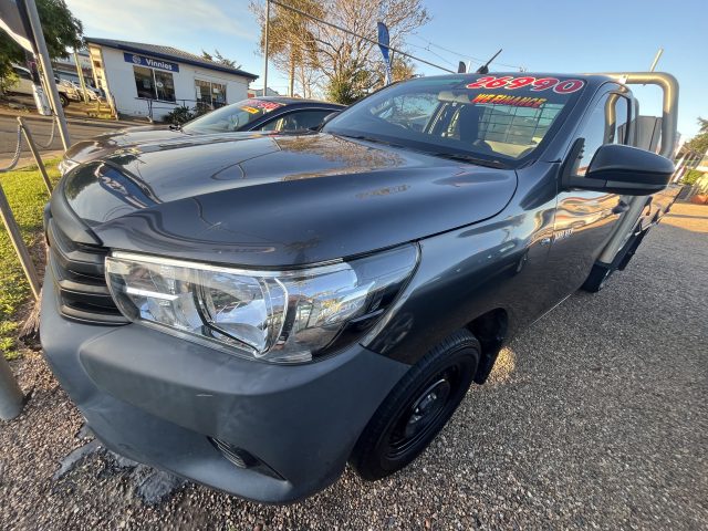 MY20 TOYOTA HILUX WORKMATE SINGLE CAB UTILITY PULP MANUAL - Perfect tradie ute, with lockable toolboxes