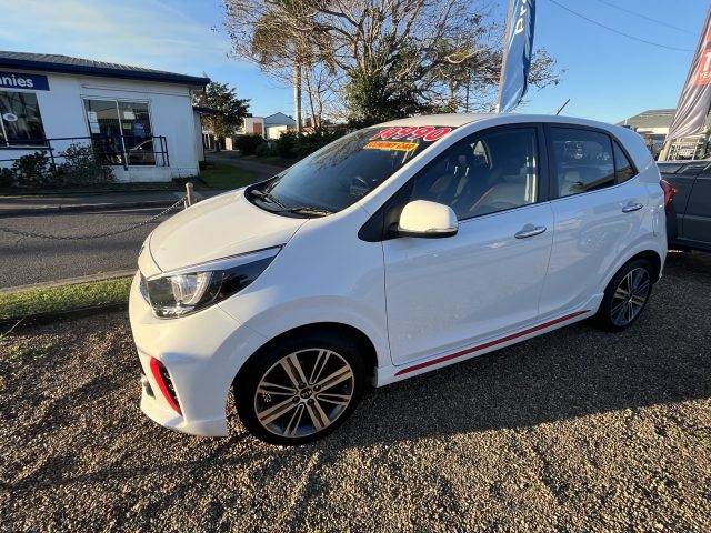 MY19 KIA PICANTO GT HATCH PULP 2WS AUTO White - cute as a button plus fuel economy! - Image 2