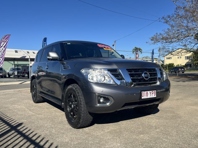 MY18 NISSAN PATROL TI WAGON  4WD AUTO PULP - Experience supreme comfort and powerful 4WD with this sleek family SUV in gun metal grey. - Image 2
