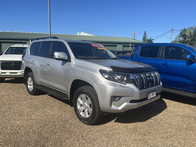 MY23 TOYOTA PRADO GXL 4WD AUTO PULP Silver - Prado prestige and reliability with super LOW KMS!!