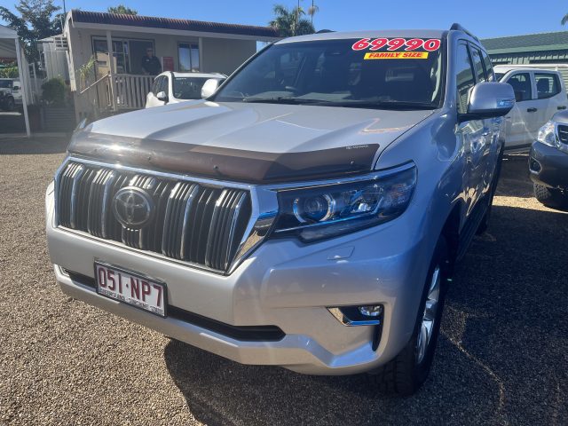 MY23 TOYOTA PRADO GXL 4WD AUTO PULP Silver - Prado prestige and reliability with super LOW KMS!! - Image 2