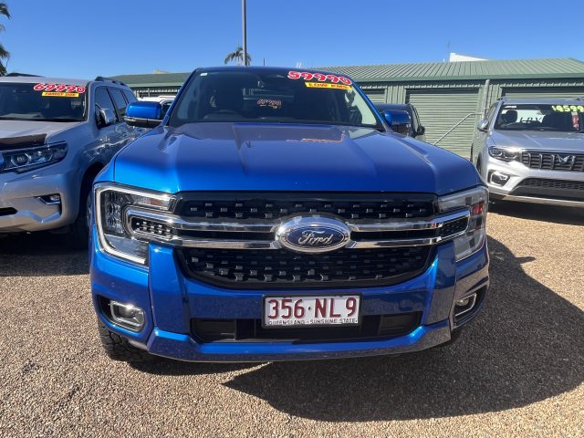 MY22 FORD RANGER XLT DOUBLE CAB UTILITY 4WD AUTO Blue - Excellent condition, Low KMs and brilliant blue exterior! - Image 2