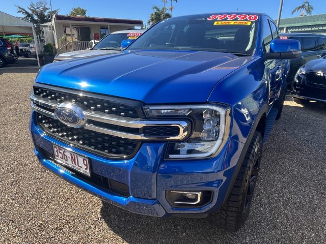 MY22 FORD RANGER XLT DOUBLE CAB UTILITY 4WD AUTO Blue - Excellent condition, Low KMs and brilliant blue exterior! - Image 3
