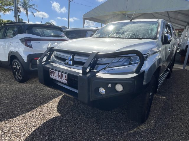 MY22 MITSUBISHI TRITON GLS DOUBLE CAB UTILITY AUTO 4WD DIESEL Silver - Low KMs and Excellent condition!!