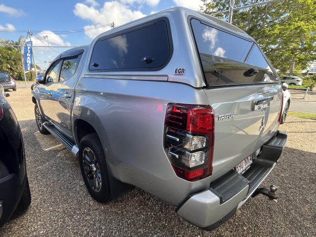 MY22 MITSUBISHI TRITON GLS DOUBLE CAB UTILITY AUTO 4WD DIESEL Silver - Low KMs and Excellent condition!! - Image 4