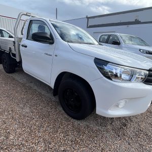 MY23 TOYOTA HILUX WORKMATE 4X2 MANUAL PULP White - Excellent Condition, Toyota Certified Pre-Owned Vehicle